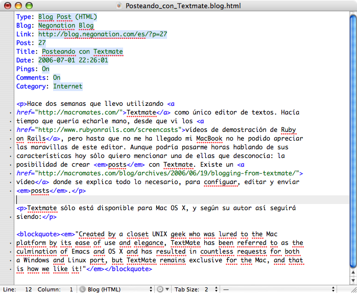 Textmate